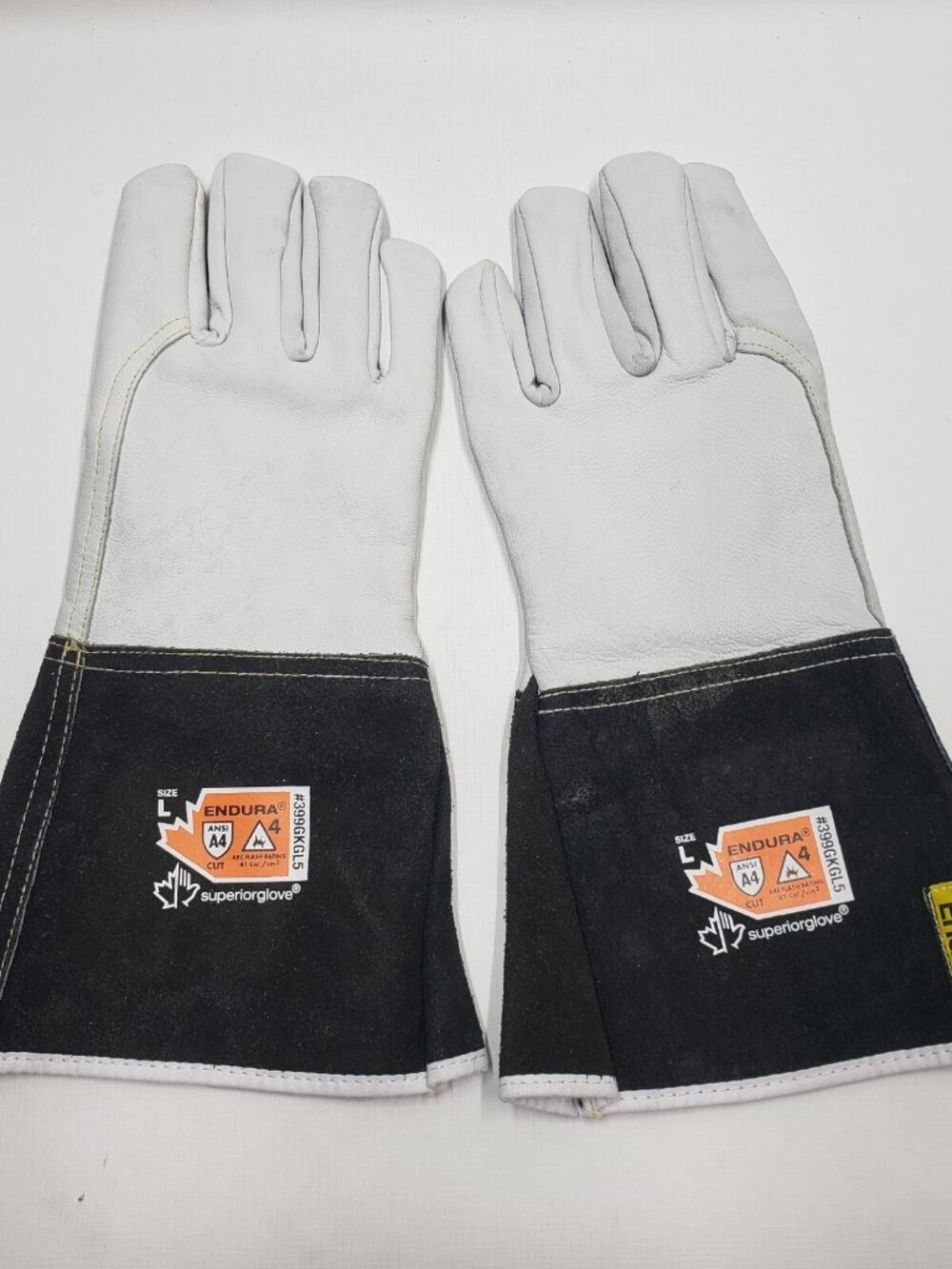 Superiorglove Endura Goatskin Gloves 399GKGL5 Large ANSI A4